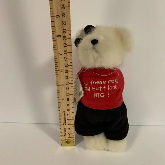 NWT Boyds Bear Uneeda Biggersize Plush Razz-Beary Super Cute & Funny Bear - Picture 8 of 9